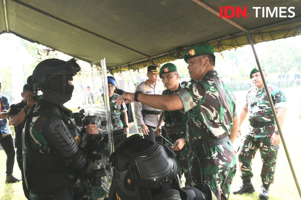 Pangdam Diponegoro Apel Siaga 3 Matra, Prajurit TNI Diminta Redam Emosi