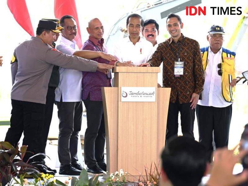 Jokowi Luncurkan Nusantara Logistics Hub And Services Di IKN