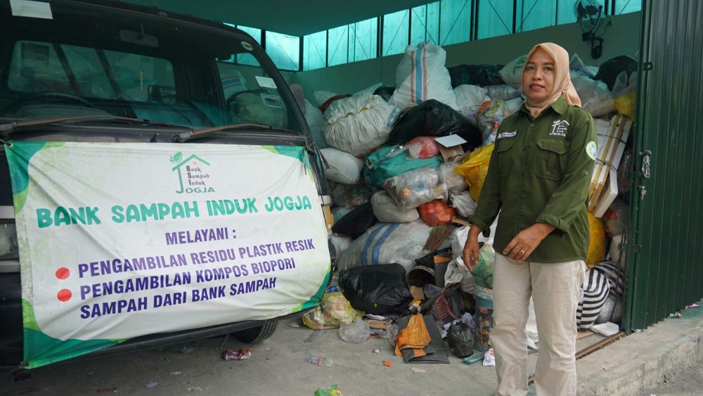 Bank Sampah Induk Jogja Kelola Sampah Warga hingga Belasan Ton