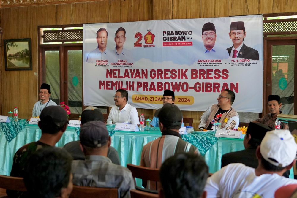 Buruh Jatim ke Prabowo - Gibran, Gerindra Sesumbar 1 Putaran