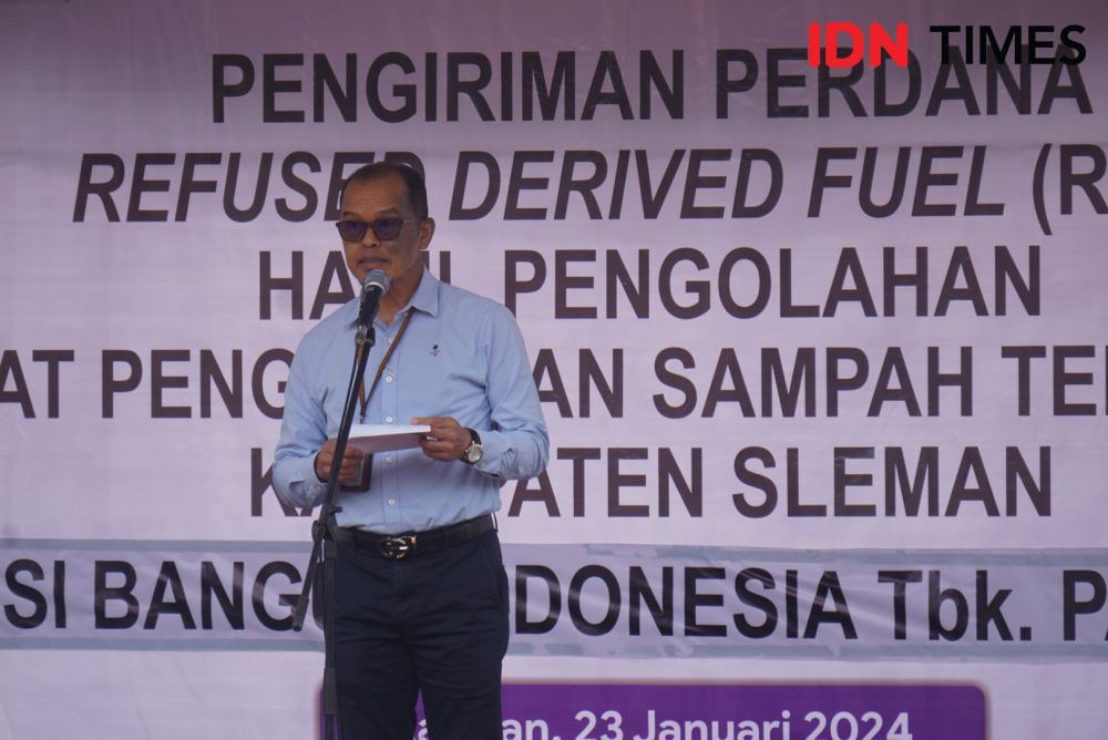 Pemkab Sleman Kirim Perdana Hasil Olahan Sampah untuk Bahan Bakar