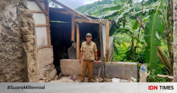 Dua Rumah Di KBB Rusak Berat Terdampak Pergeseran Tanah