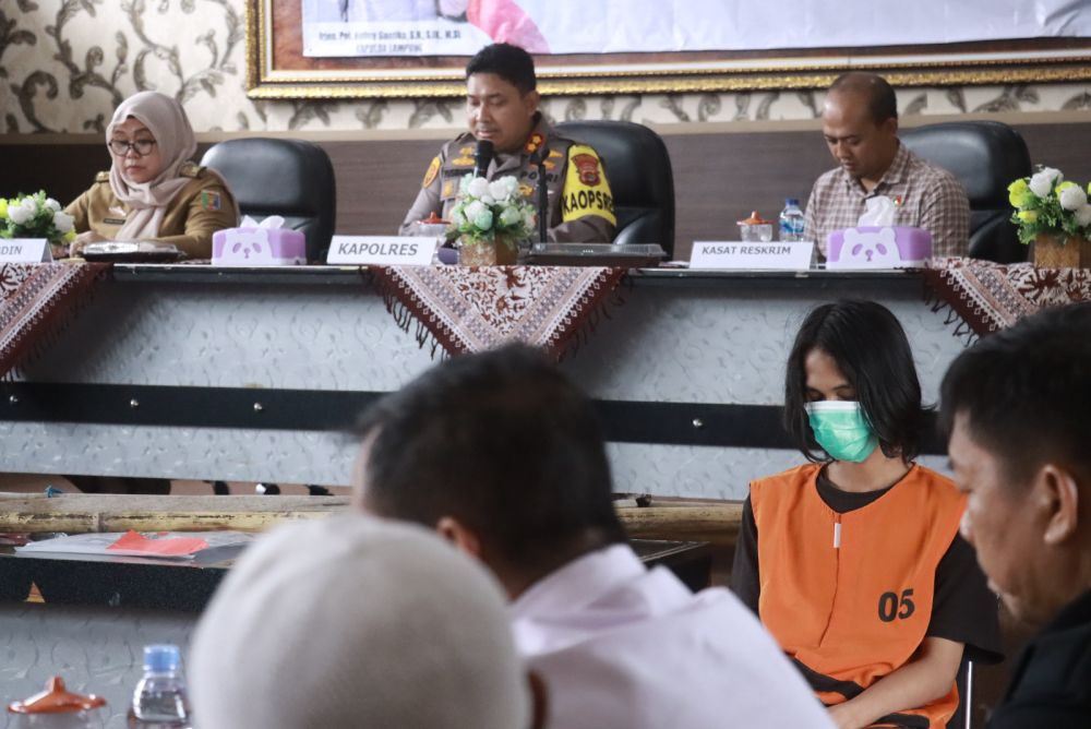 Bacok Korban, 6 Tersangka Pengeroyok Anak Bawah Umur Lamsel Ditangkap