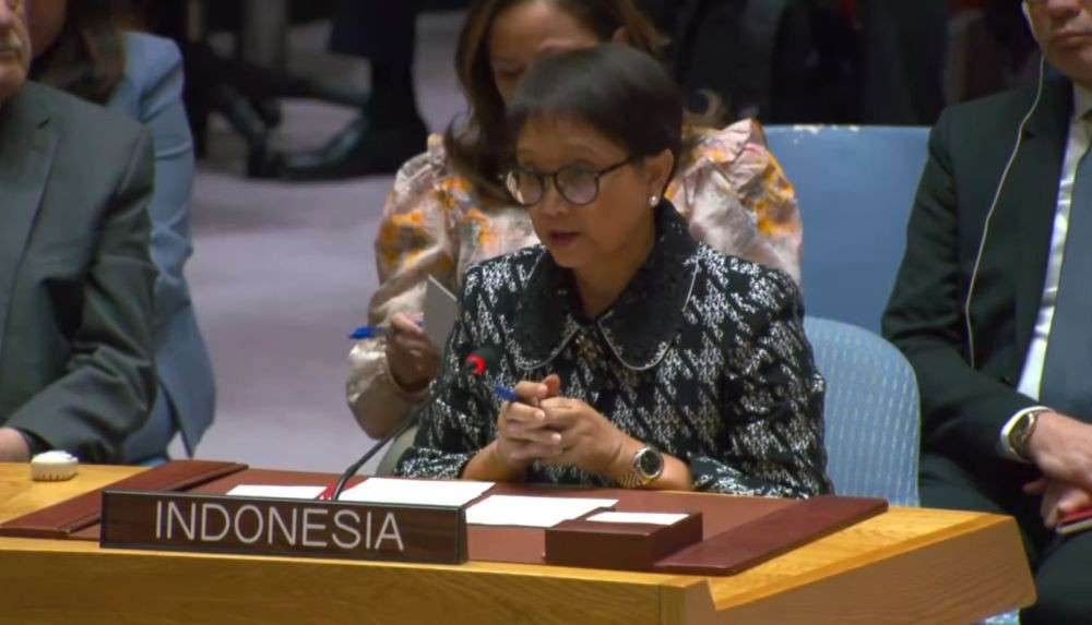 Menlu Retno: DK PBB Bukan Untuk Toleransi Genosida