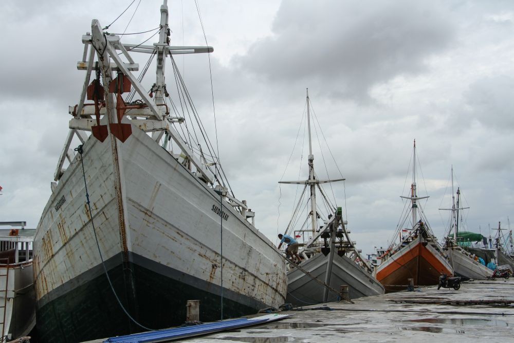 Cuaca Buruk, Syahbandar Paotere Makassar Belum Warning Pelayaran