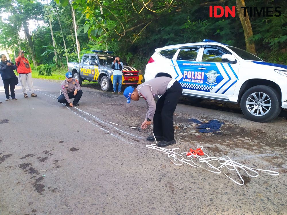 Polisi Duga Rem Blong Jadi Penyebab Kecelakaan Rombongan Peziarah di KBB