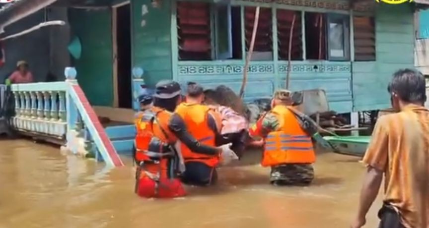 Banjir Banyuasin Makan Korban, Bocah Hanyut dan Tewas Tenggelam
