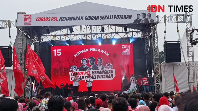 Kampanye PSI di Bandung, Kaesang: Saya Ingin Ajak Pak Jokowi Kampanye