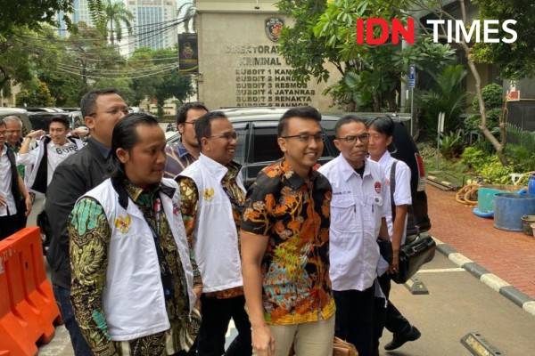 Aiman Witjaksono Tiba Di Polda Metro