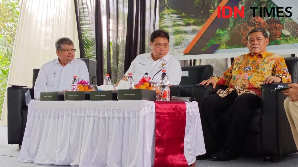Menko Airlangga 'Todong' Bank Sumut Agar Beri KUR untuk Petani Sawit