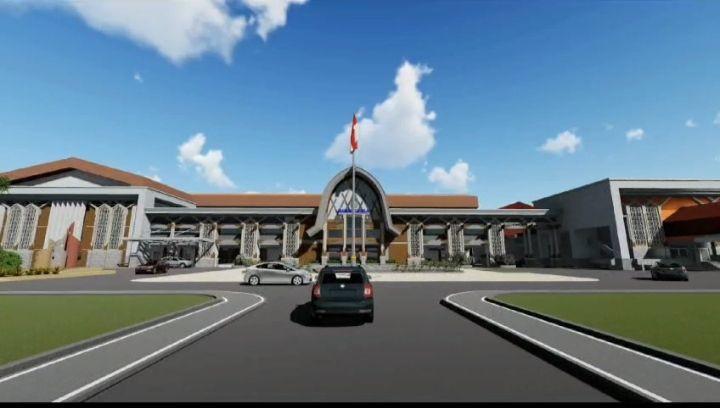 Desain Megah Kantor Gubernur NTB, Biaya Pembangunan Rp40 Miliar