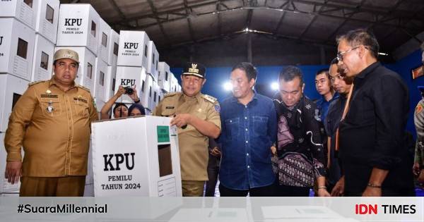 Jelang Pencoblosan, 99 Persen Logistik Pemilu Di Maros Siap