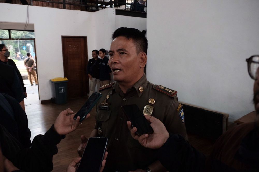 Satpol PP Kota Bandung Tertibkan 2.813 APK yang Langgar Aturan 