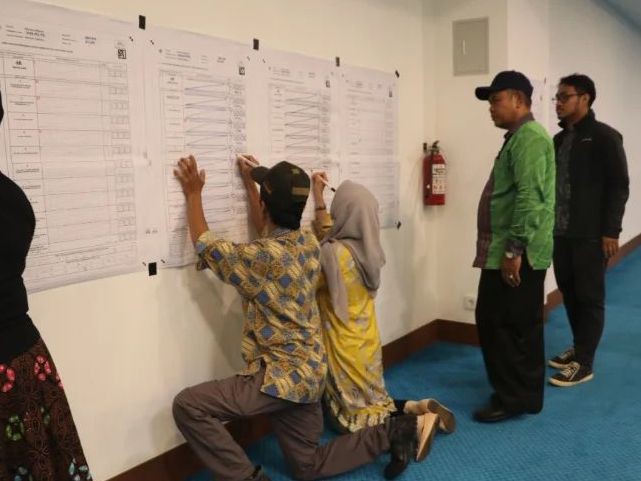 Error Sirekap Terjadi di 97 TPS, KPU Lampung: 1 Terbaca 4 dan X jadi 8