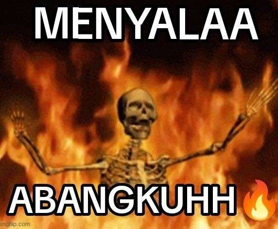 10 Meme Menyala Abangku Yang Kocak Abis, Selalu Pakai Emoji