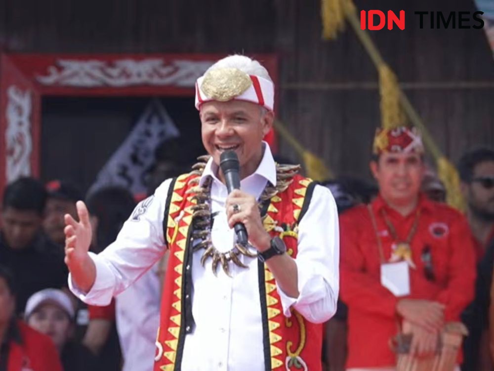 Bertemu Masyarakat Dayak di Kalbar, Ganjar Bicara Permasalahan Sawit