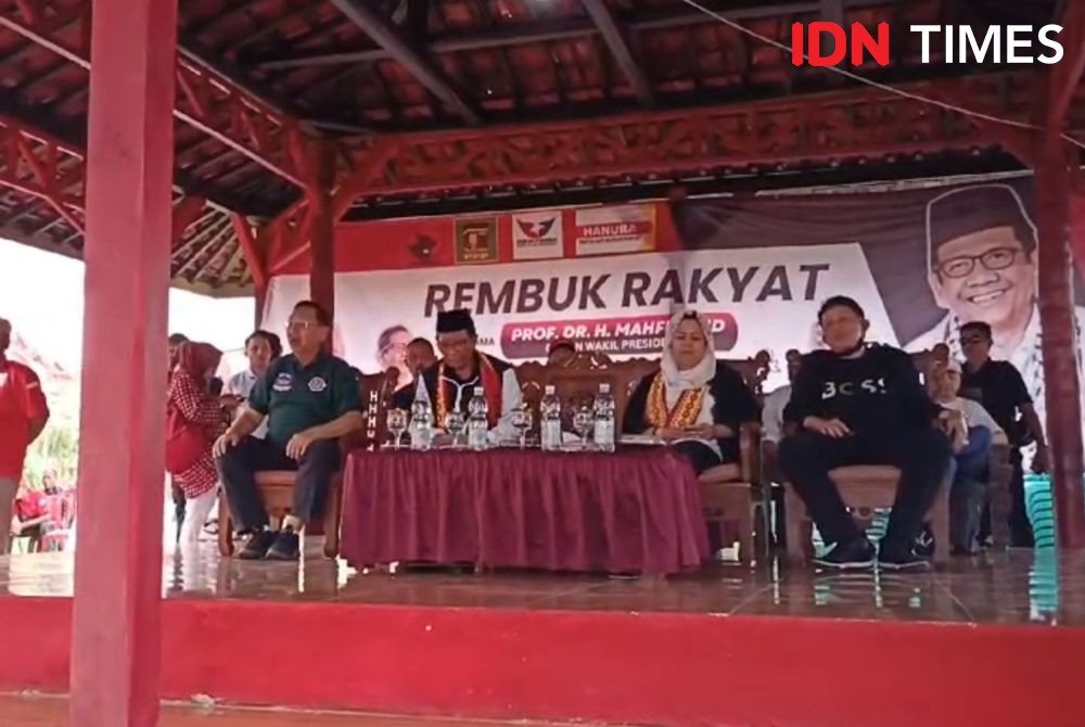 Kampanye di Lampung, Mahfud MD: Hukum Terkadang Dipermainkan Aparat