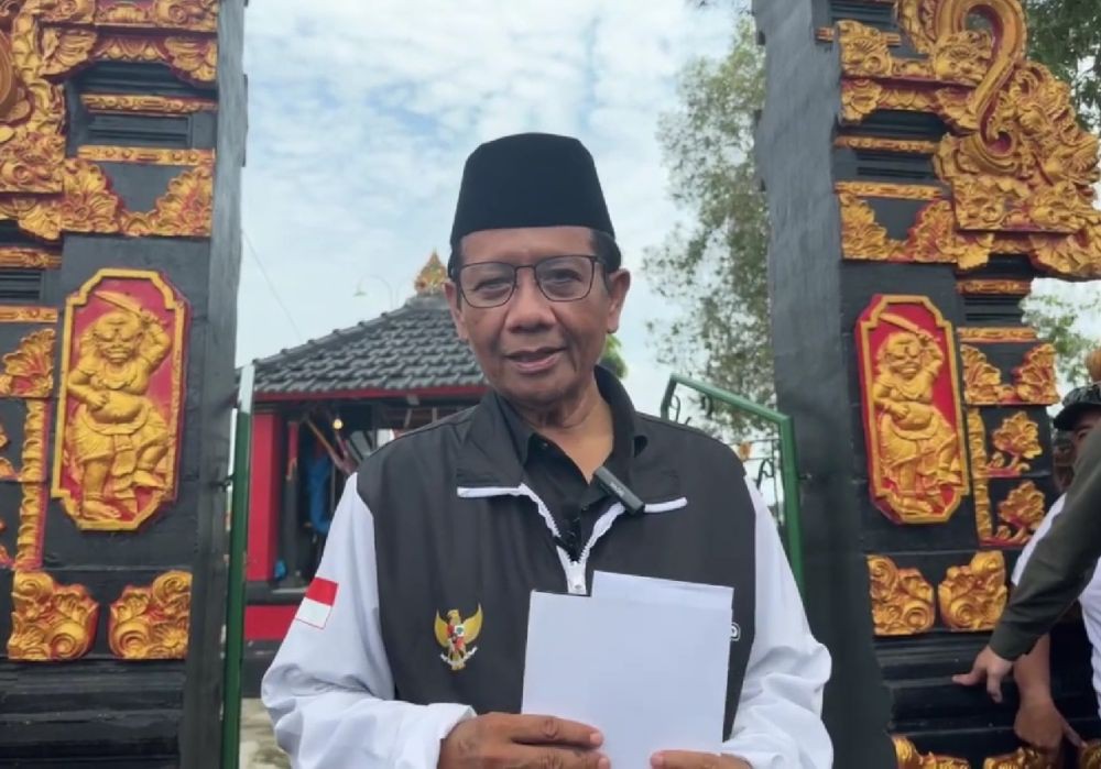 Soal Mahfud MD Mundur, Jokowi Ngaku Belum Dapat Laporan 