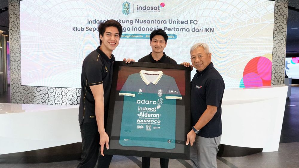 Indosat Sponsori NUFC Fokus Pembinaan Pemain Muda Indonesia