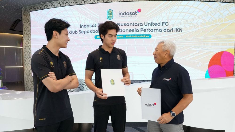 Indosat Sponsori NUFC Fokus Pembinaan Pemain Muda Indonesia