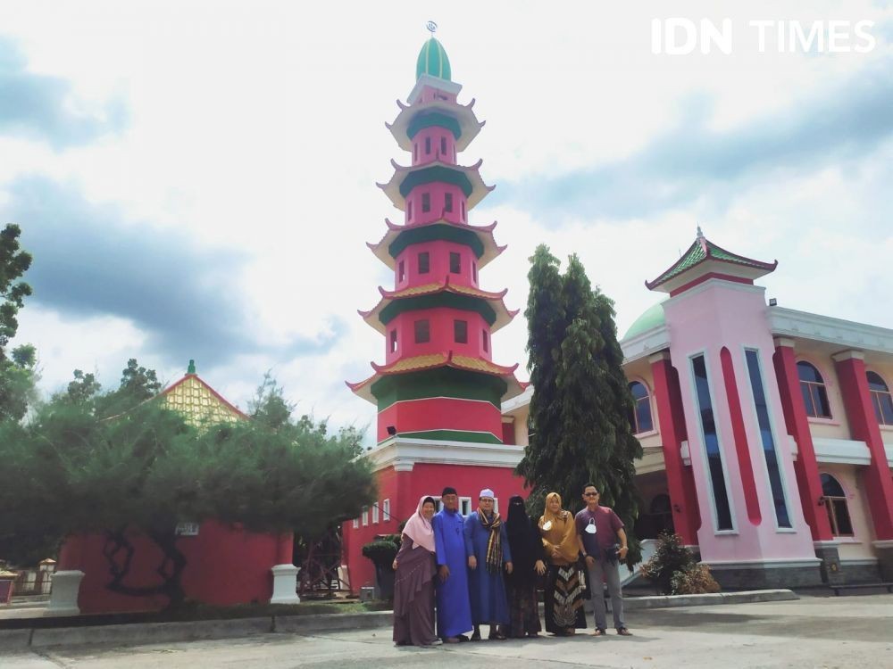 Menapaki Masjid Ceng Ho Palembang, Bangunan Kebudayaan Etnis Tionghoa