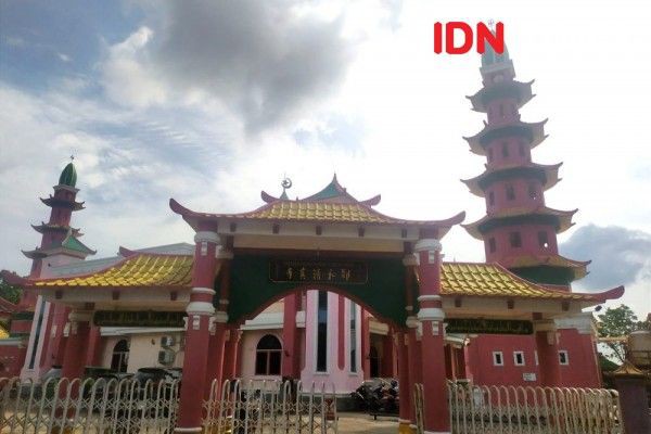 Menapaki Masjid Ceng Ho Palembang, Bangunan Kebudayaan Etnis Tionghoa