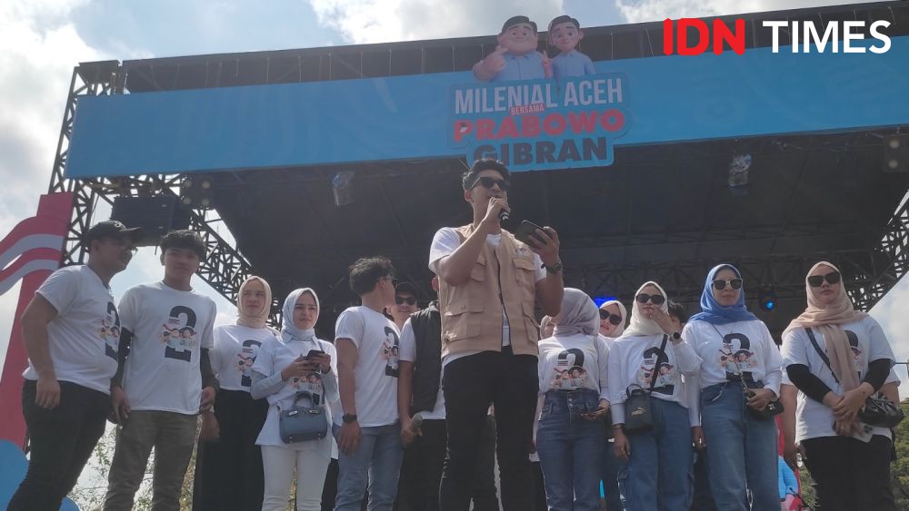 Millenial Aceh Deklarasi Dukungan untuk Prabowo-Gibran 