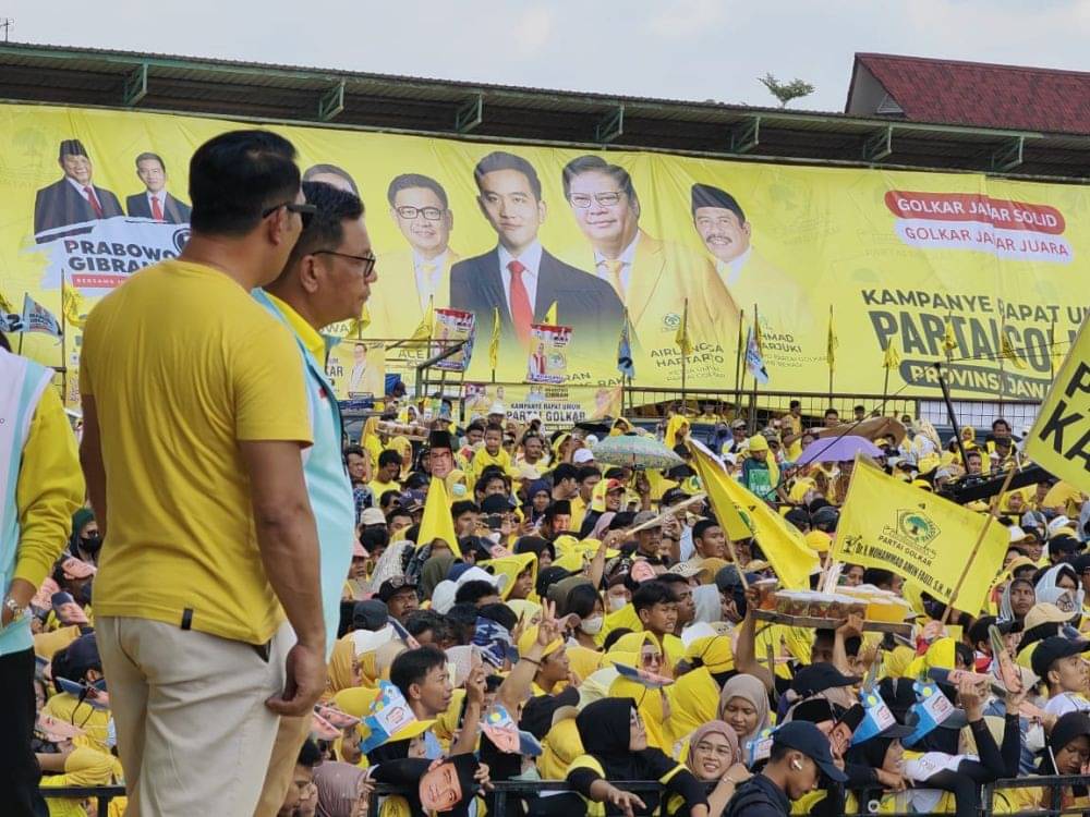 Kampanye Di Bekasi, Golkar Optimistis Menang Pemilu 2024