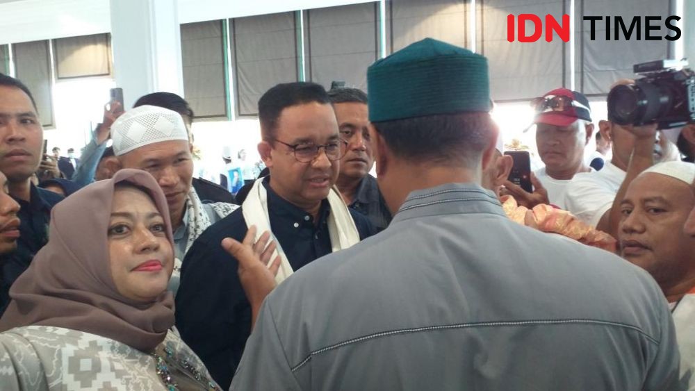 Kampanye di Sulut, Anies Baswedan Tanggapi Permintaan Maaf Prabowo