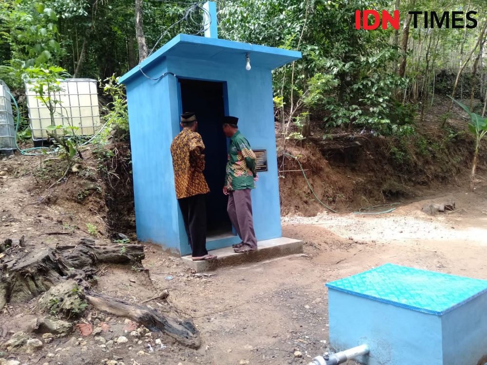 Ratusan Keluarga di Selopamioro Bantul  Mulai Nikmati Air Bersih