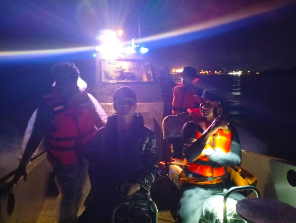 Perahu Katir Alami Mati Mesin, 4 ABK Berhasil Diselamatkan di Nusakambangan