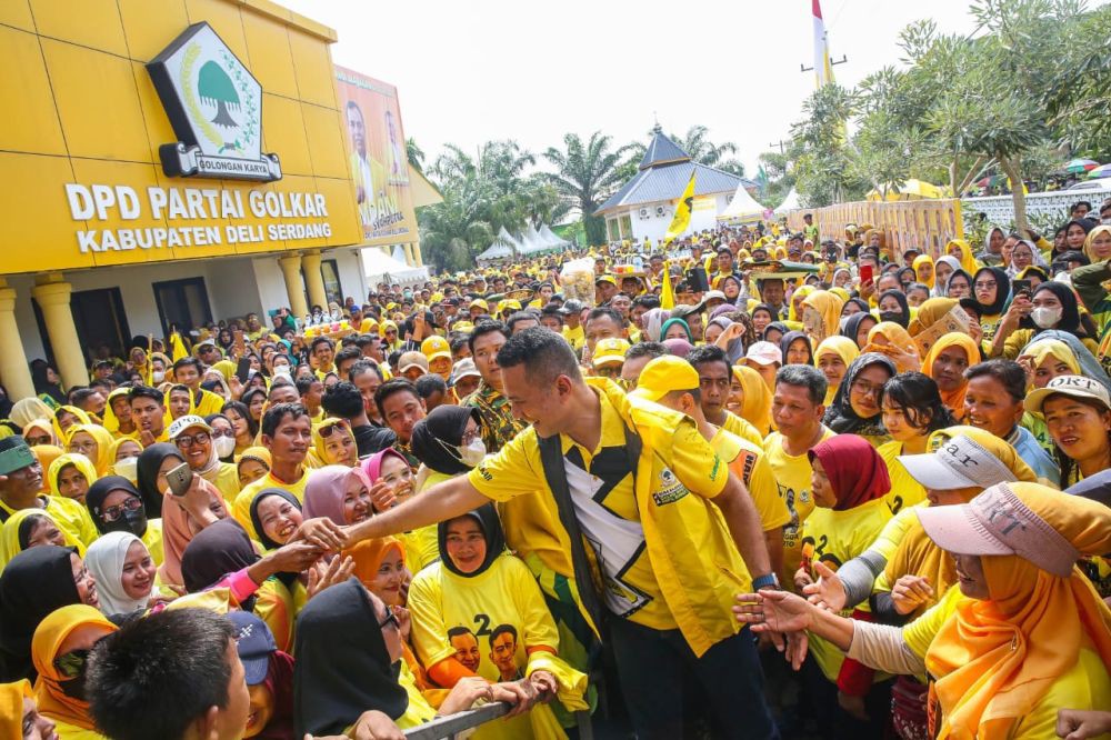 Sosok Ketua dan Mesin Partai, Rahasia Besar Kemenangan Golkar di Sumut