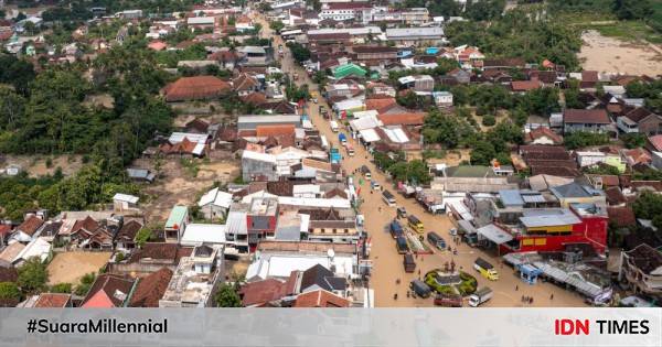 7 Potret Banjir Grobogan, Akses Jalan Putus Hingga Tanggul J