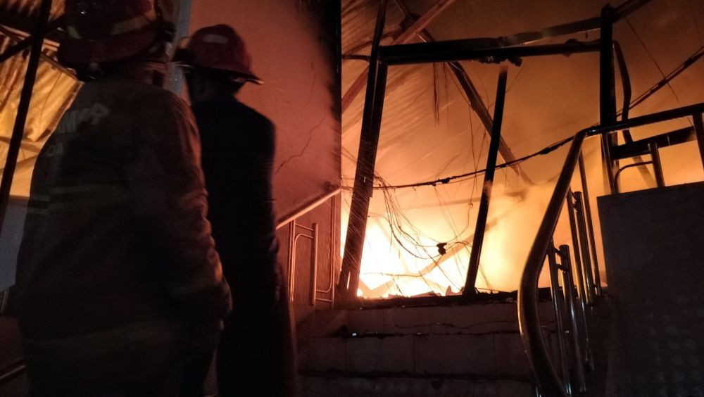 Ratusan Kios di Pasar Tarutung Terbakar, Penyebab Diselidiki