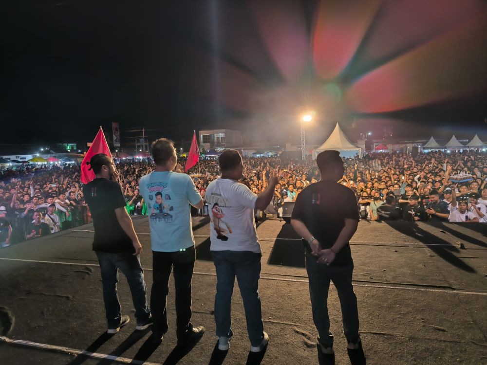 Relawan Bolone Mase Optimis Prabowo Gibran Menang Satu Putaran