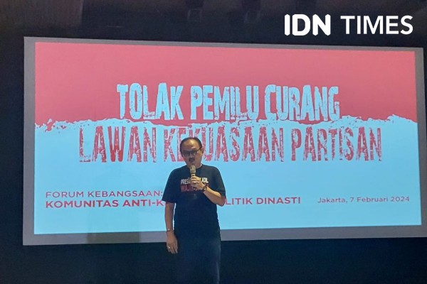 Komunitas Anti-KKN Minta Kerelaan Jokowi Mundur dari Kursi Presiden
