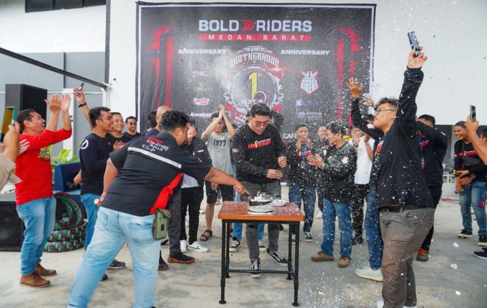 Anniversary Pertama, CBR Riders Medan Usung Semangat Persaudaraan