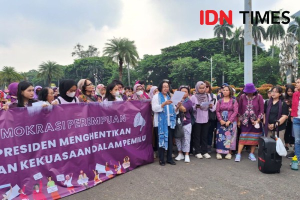 Kaum Perempuan Tolak Keberpihakan Jokowi pada Salah Satu Paslon