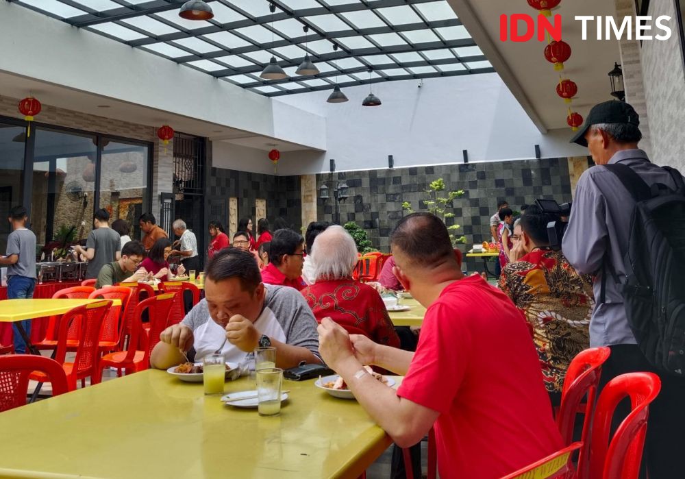 Tamu Lintas Agama Hadiri Perayaan Imlek di Rumah Tokoh Tionghoa Sumut