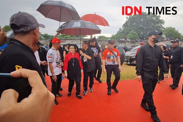 Megawati Ramaikan Kampanye Ganjar-Mahfud di Solo