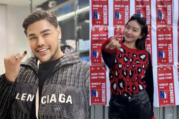 Pemilu 2024, Ini 8 Potret Artis yang Nyoblos Duluan di Luar Negeri