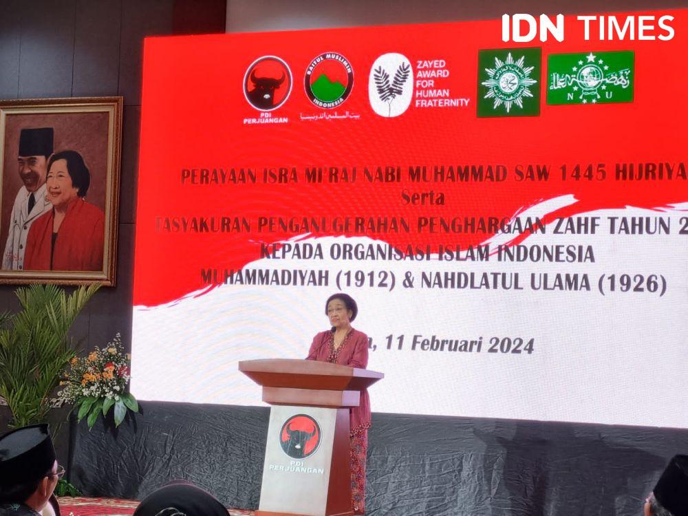 Pdip Beberkan Peran Mega Nu Muhammadiyah Raih Zayed Award