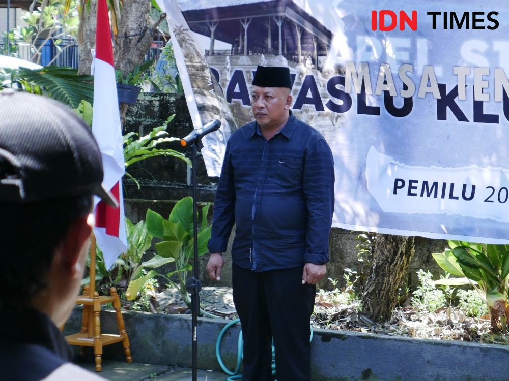 Alat Peraga Kampanye Masih Terpasang di Klungkung