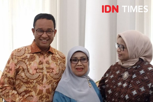 Hari Tenang Kampanye, Anies Hadiri Acara Ulang Tahun Istri Jusuf Kalla