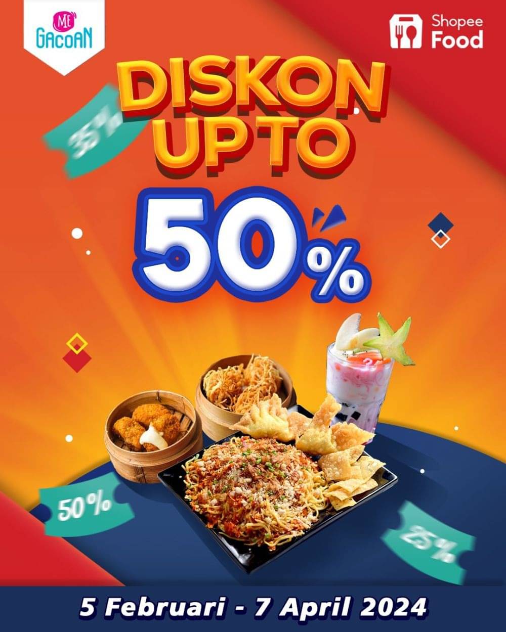 10 Promo Makanan Pemilu Dan Valentine 2024, Banjir Diskon!