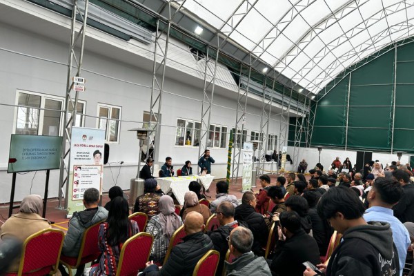 Nyoblos di Turki Berasa Hadiri Bazar, Ada Kuliner hingga Biliar