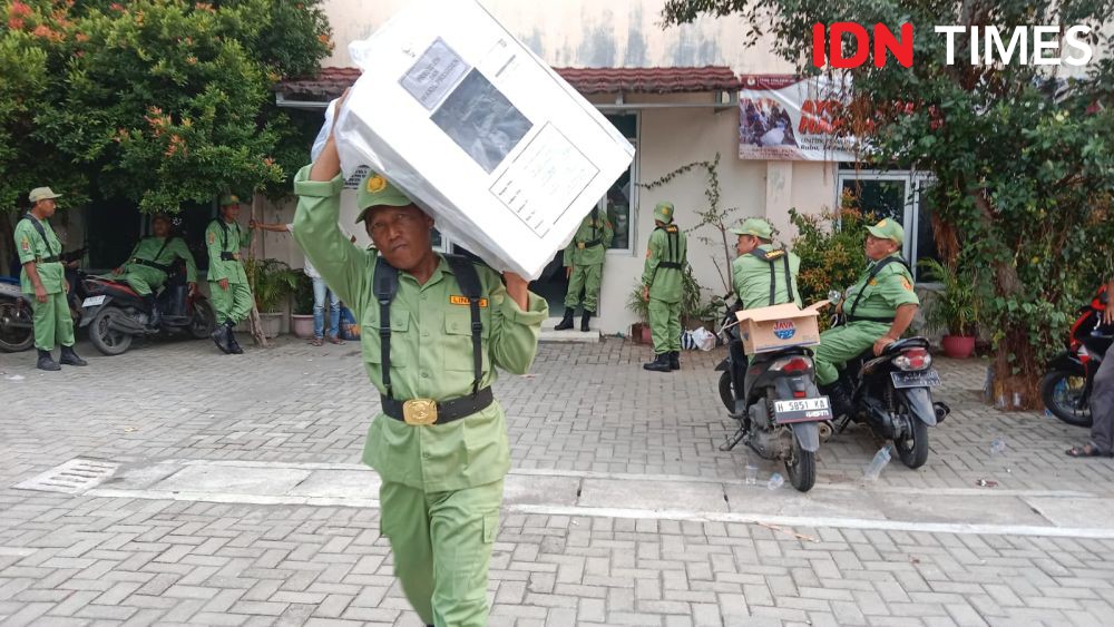 Polrestabes Palembang Terjunkan 2 Polisi Jaga TPS Saat PSL