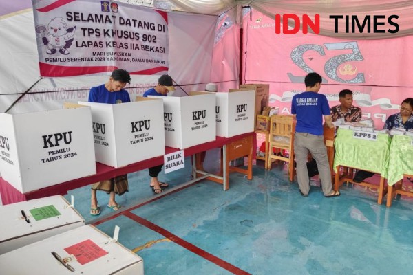 1.778 Warga Binaan Lapas Bulak Kapal Bekasi Ikut Nyoblos Pemilu 2024