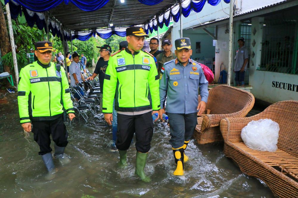 Kebanjiran, 4 TPS di Kota Tangerang Pemungutan Suara Susulan Besok!