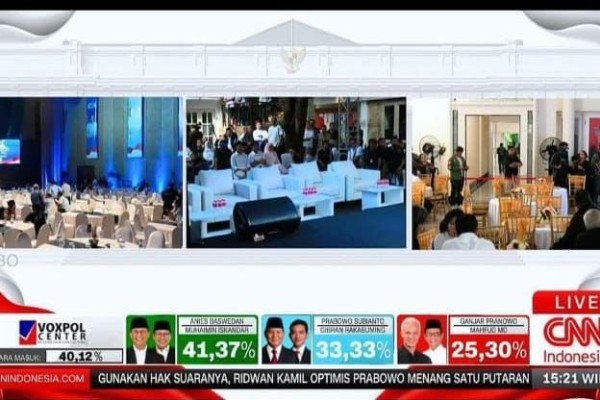 Viral Hasil Quick Count Berbeda, Voxpol: Itu Betul-betul Hoaks